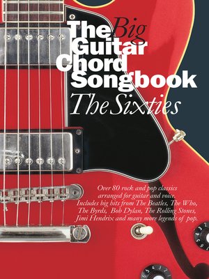 cover image of The Big Guitar Chord Songbook: The 1960s